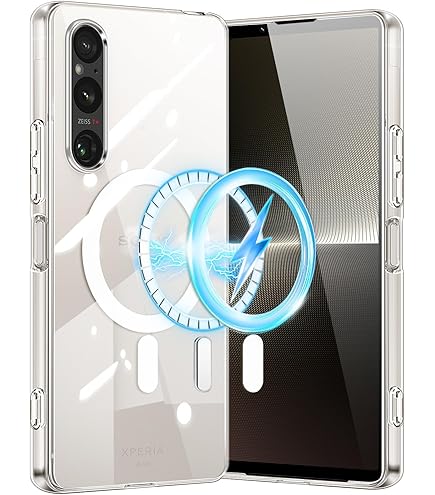 Amazon.co.jp: Sony Xperia 1 V ケース tpu Magsafe対応 リング付き